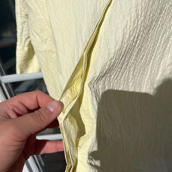 COS Cotton Crinkle Button Down Blouse - Picture 7 of 10